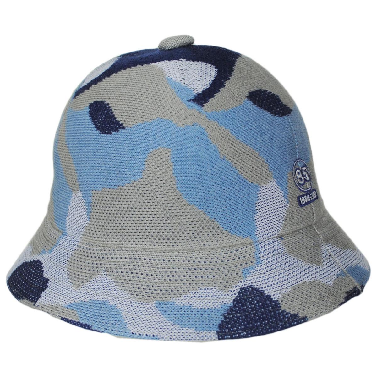 Kangol | Joyful Collage Casual Bucket Hat | 185806 | profile | STARRY BLUE MIX