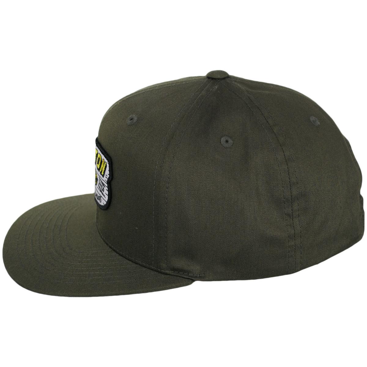 BRIXTON HATS | Clayburn MP Snapback Baseball Cap | 201840 | profile | MOSS