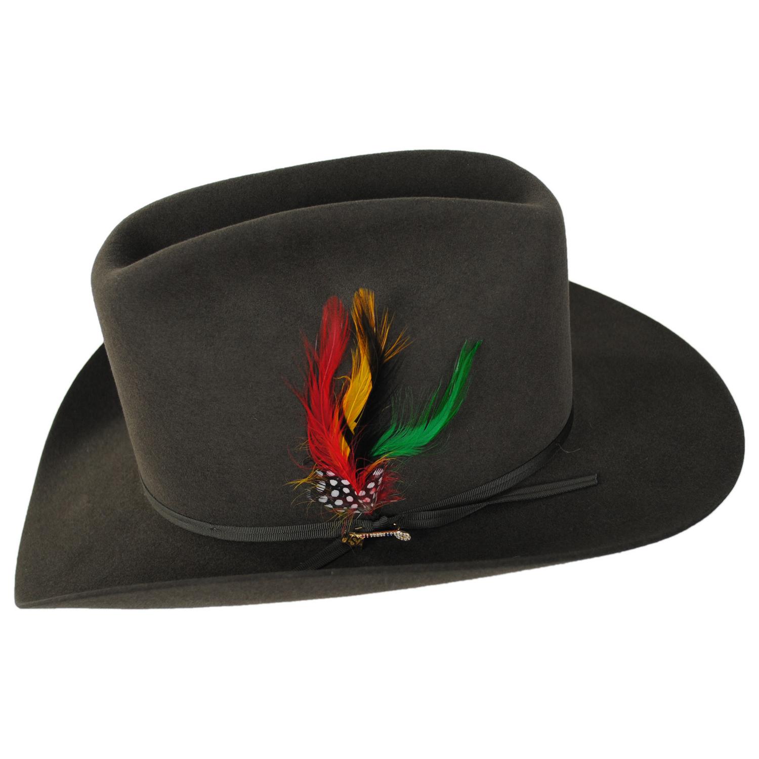 Stetson | USA 250th Range 6X Fur Felt Western Hat | 130603 | profile | SAGE