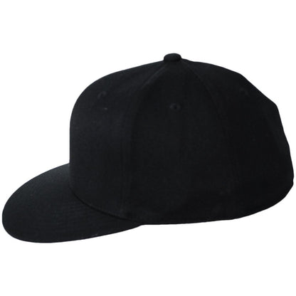 Kangol | Flexfit Fitted Flat Bill Baseball Cap | 201194 | profile | BLACK