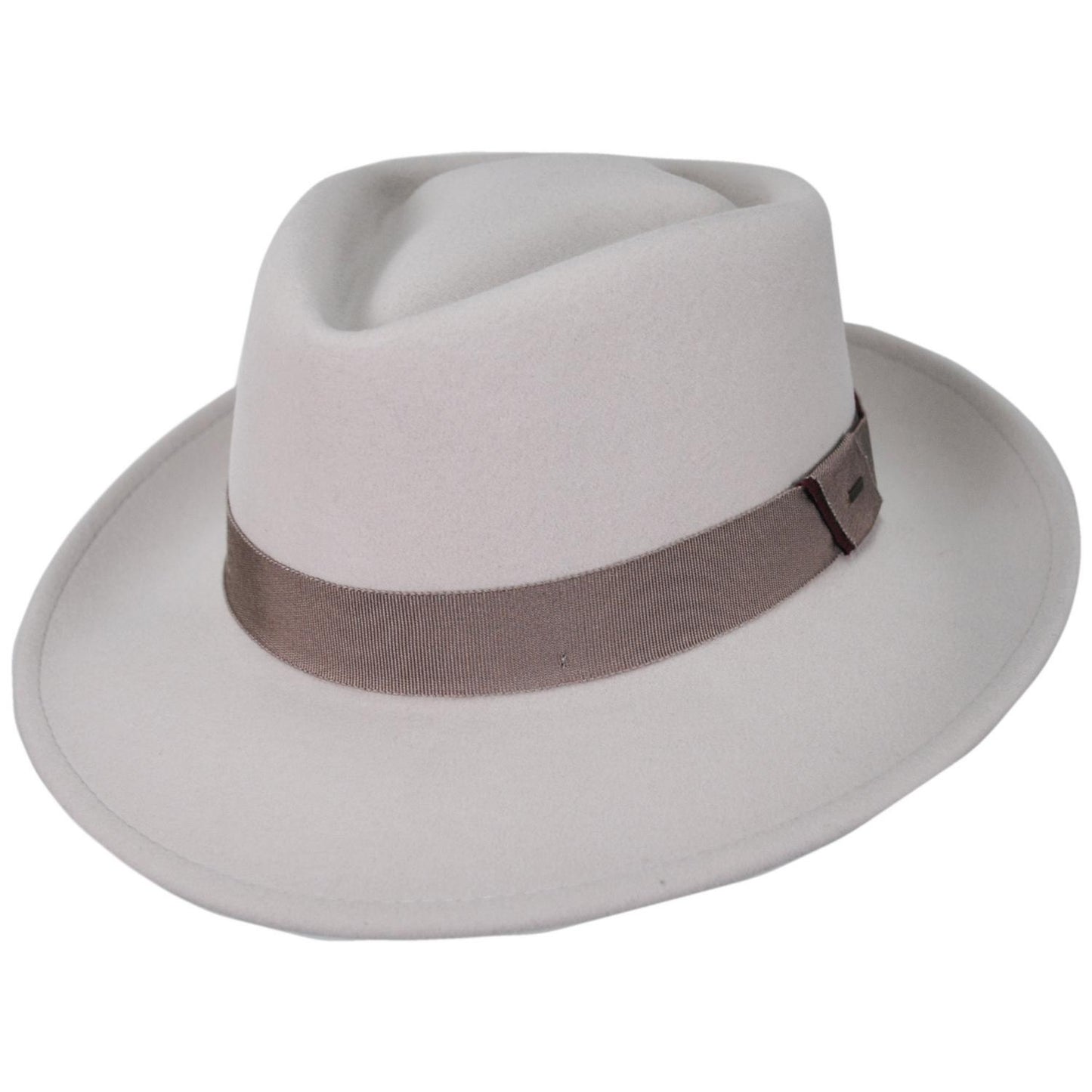 Bailey 1922 | Lasham Wool LiteFelt Fedora Hat | 133300 | lead | BONE