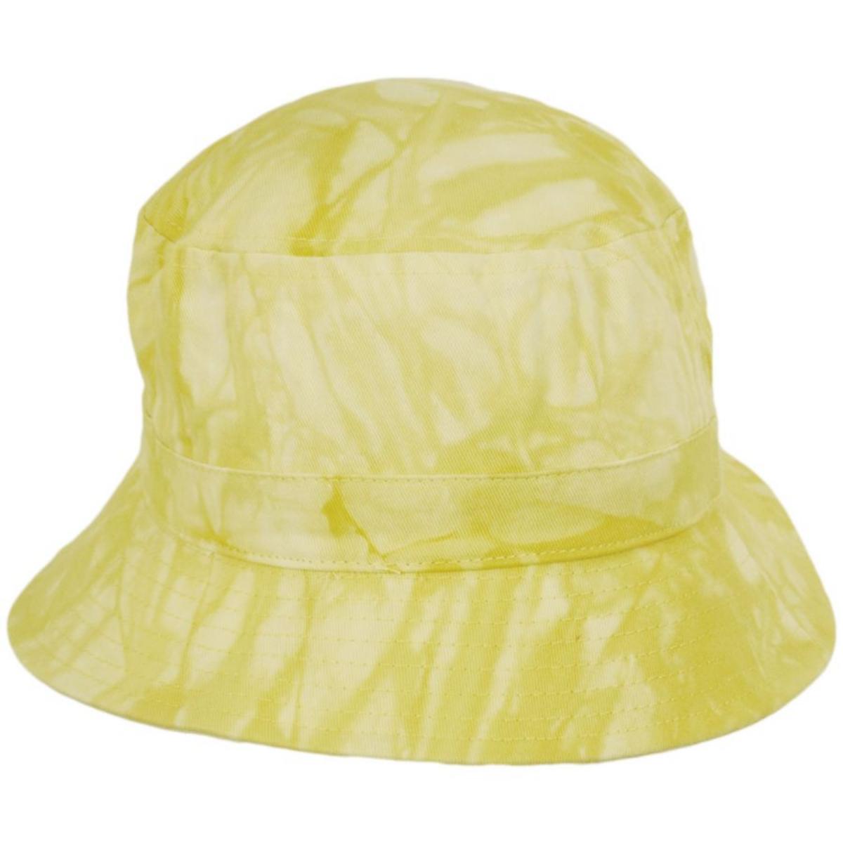 Peter Grimm | Reik Tonal Tie-Dye Cotton Bucket Hat | 187705 | front | YELLOW