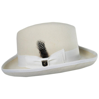 Wool Felt Homburg Hat – Village Hat Shop