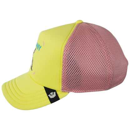 Goorin Bros | Neo Farm Bunny Mesh Trucker Snapback Baseball Cap | 200764 | profile | GLOW