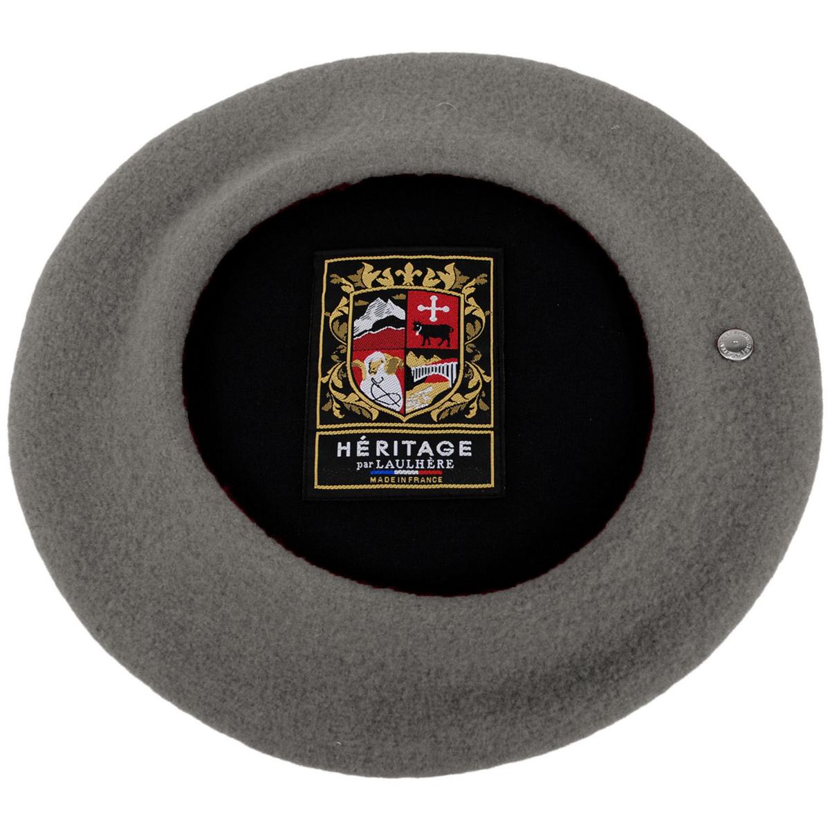 Heritage par Laulhere | Authentique Classic Wool Beret | 151058 | under | OXYGENE