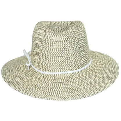 Physician Endorsed | Esme Toyo Braid Fedora Hat | 102698 | front | WHITE TWEED
