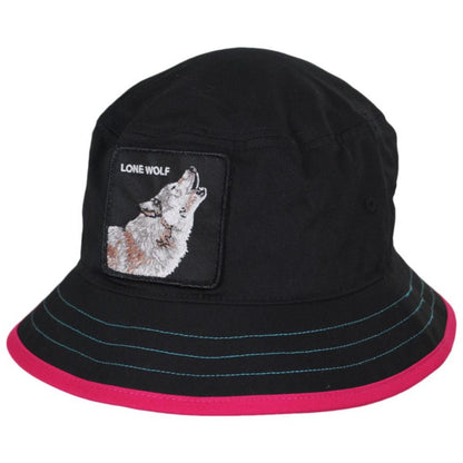 Goorin Bros | Lone Wolf Bucket Hat | 187506 | lead | BLACK