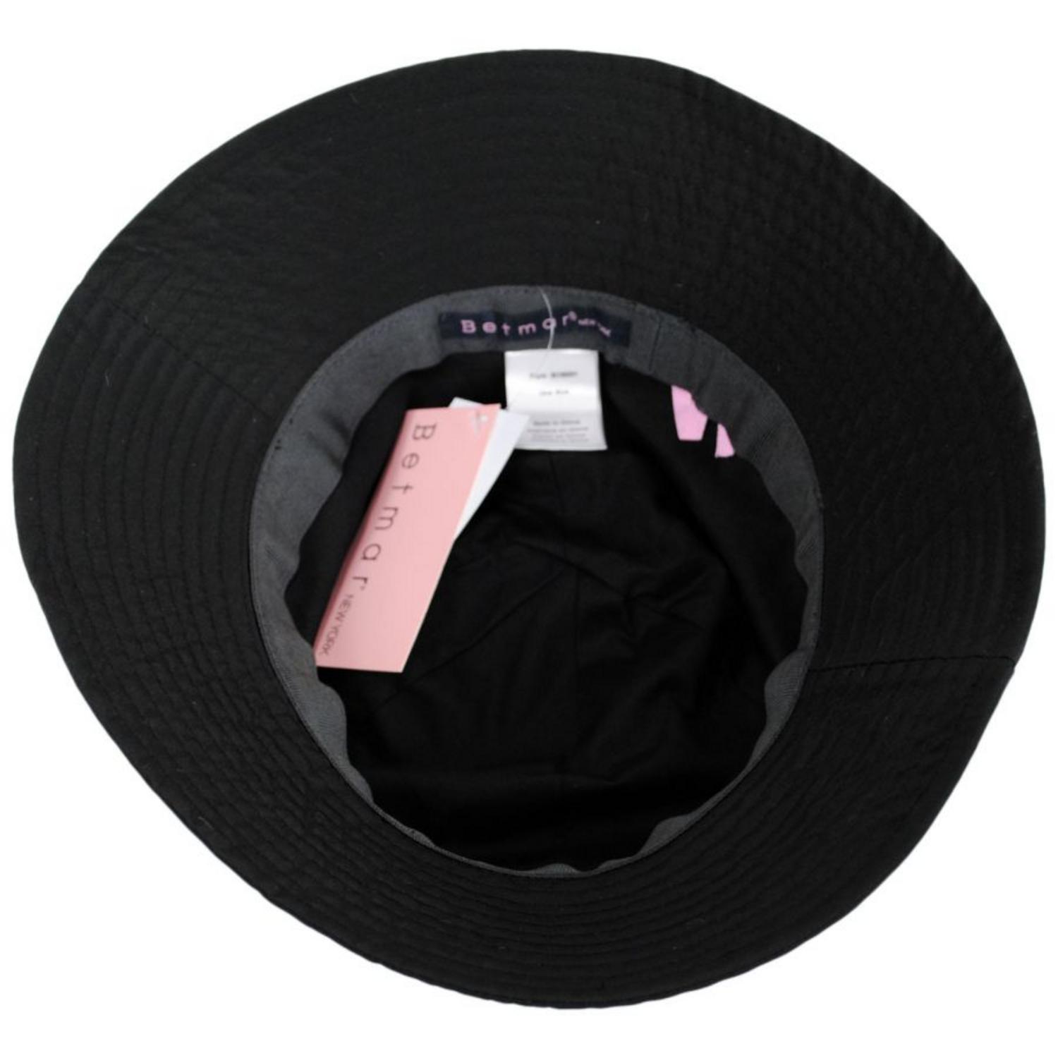 Betmar | Frederique Cloche Rain Hat | 106032 | under | BLACK