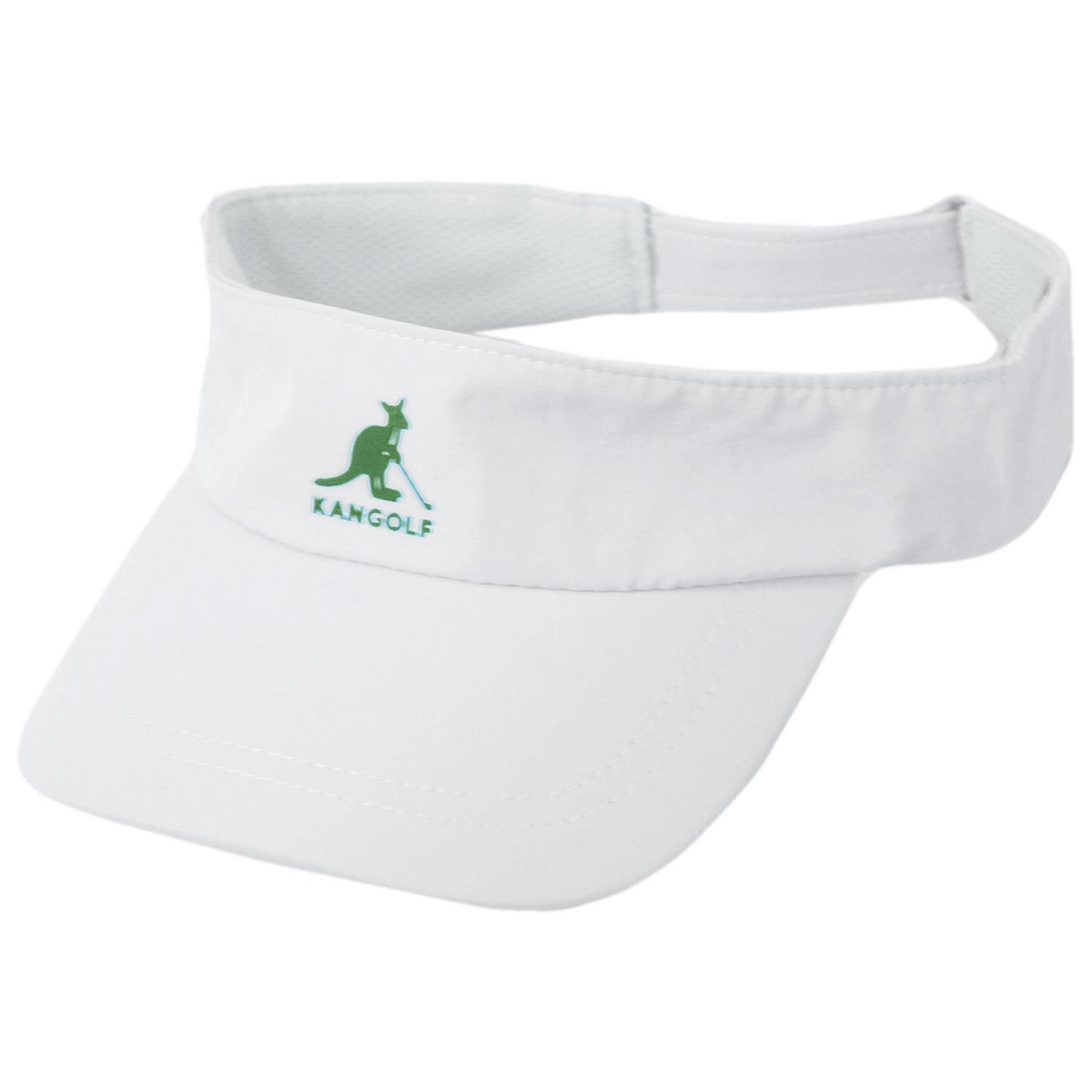 Kangol | Kangolf Cotton Visor | 195608 | lead | WHITE