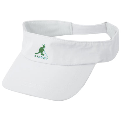 Kangol | Kangolf Cotton Visor | 195608 | lead | WHITE