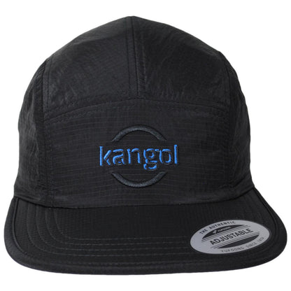 Kangol | Kangol Nylon Jockey Cap | 201138 | front | BLACK
