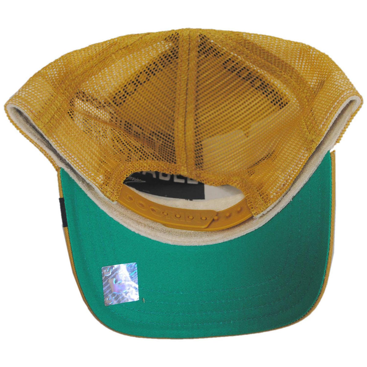 Goorin Bros | Goldendoodle Mesh Trucker Snapback Baseball Cap | 200844 | under | AMBER