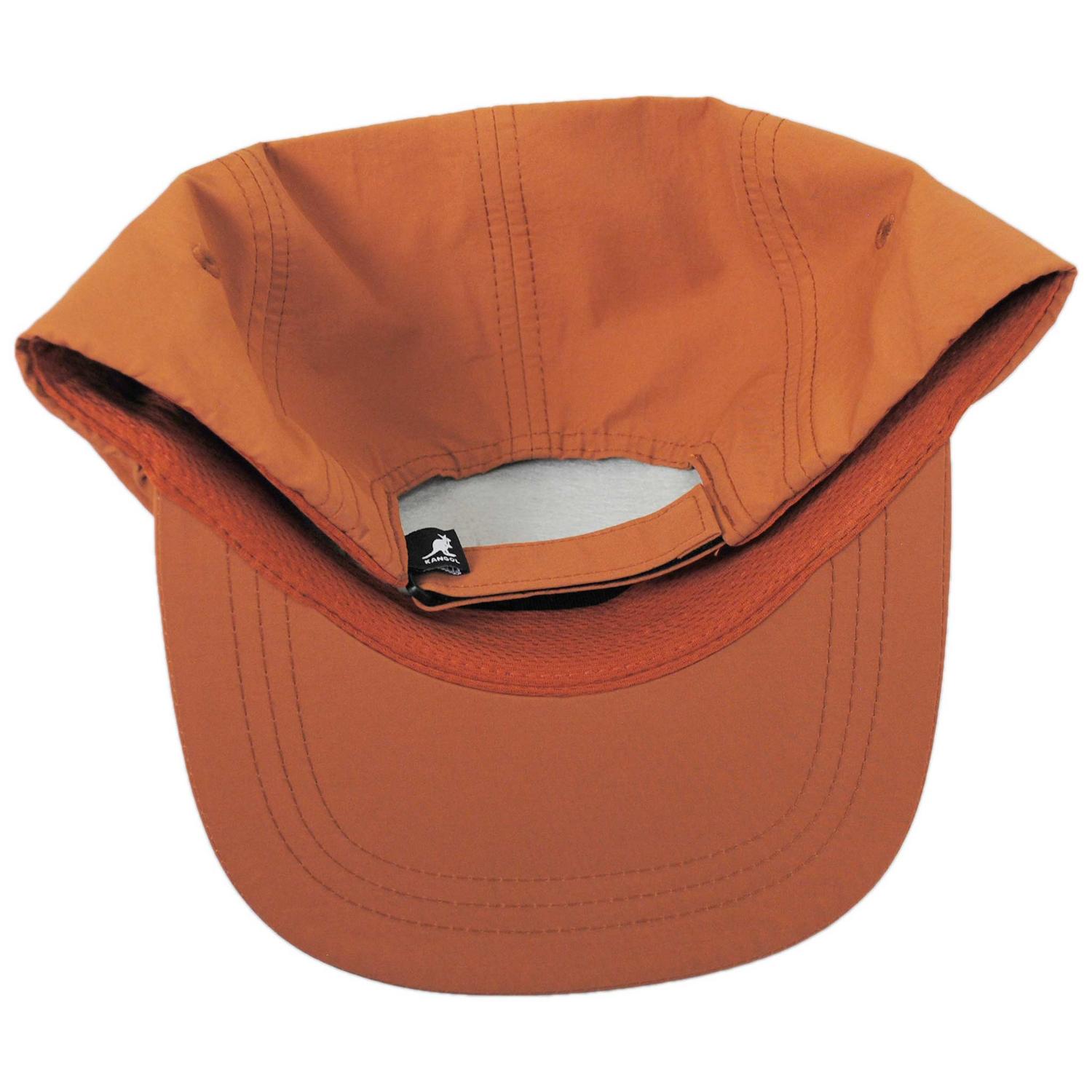 Kangol | Kangolf Birdie 5-Panel Cotton Adjustable Baseball Cap | 201146 | under | RUST