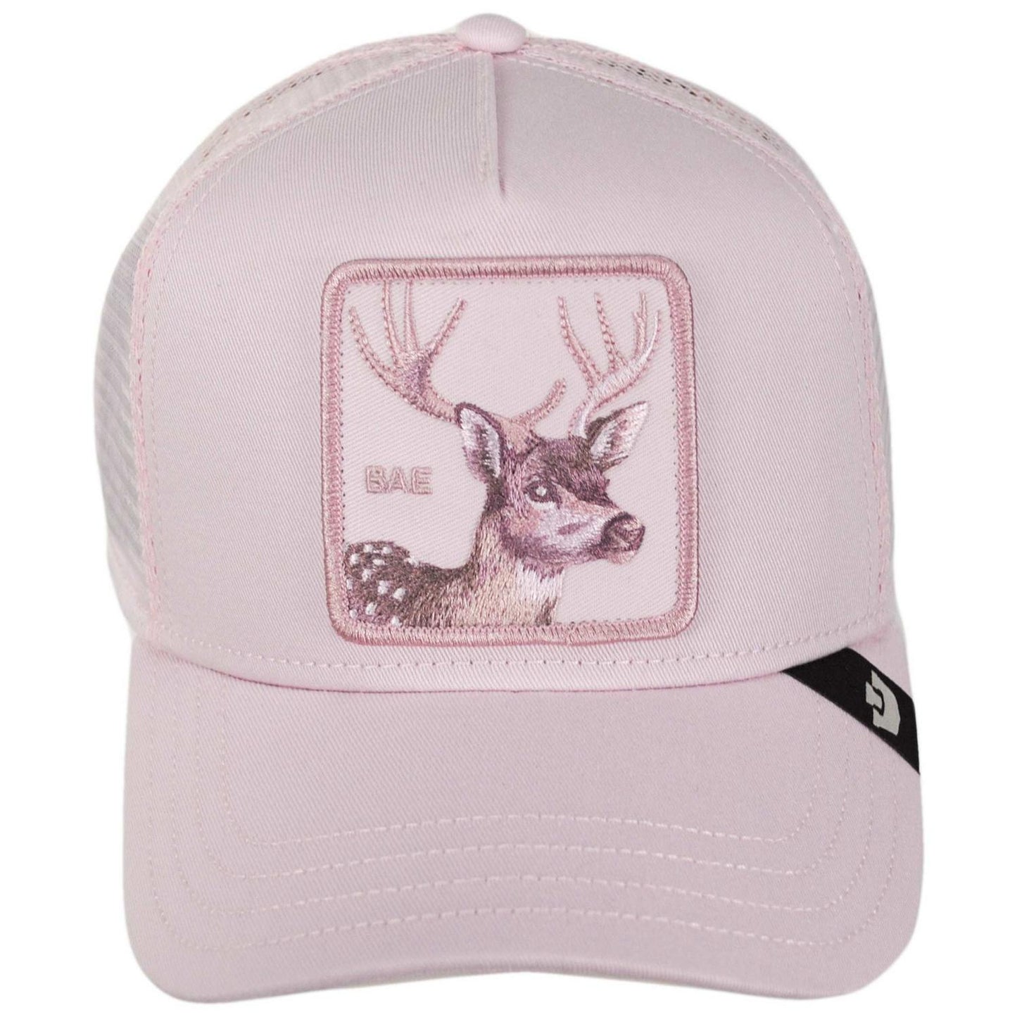 Goorin Bros | Mirage Bae Mesh Trucker Snapback Baseball Cap | 200834 | front | WHISPER