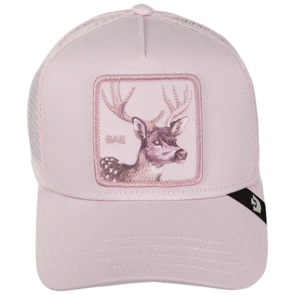 Goorin Bros | Mirage Bae Mesh Trucker Snapback Baseball Cap | 200834 | front | WHISPER