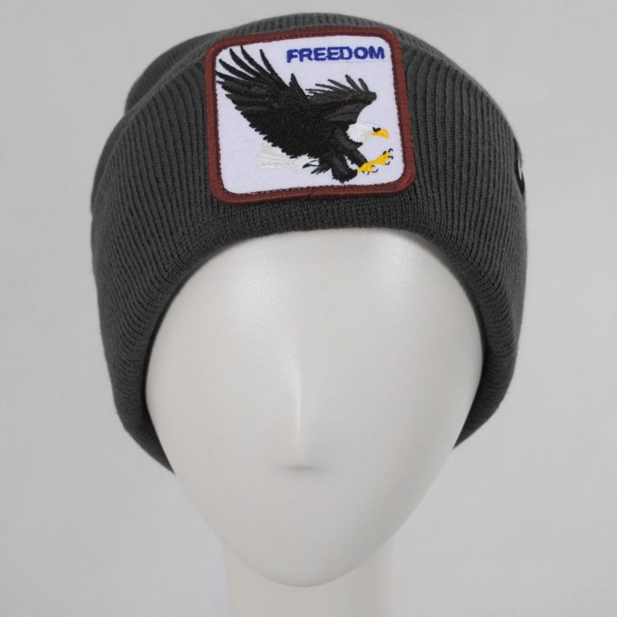 Goorin Bros | Toasty Freedom Beanie | 500237 | front | CHARCOAL