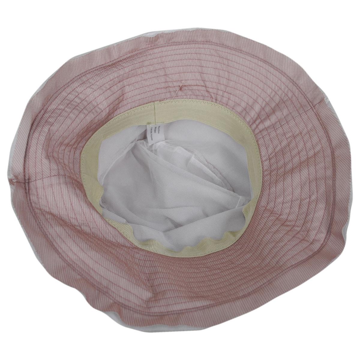 Jeanne Simmons | Romance Fabric Sun Hat | 106547 | under | DUSTY ROSE