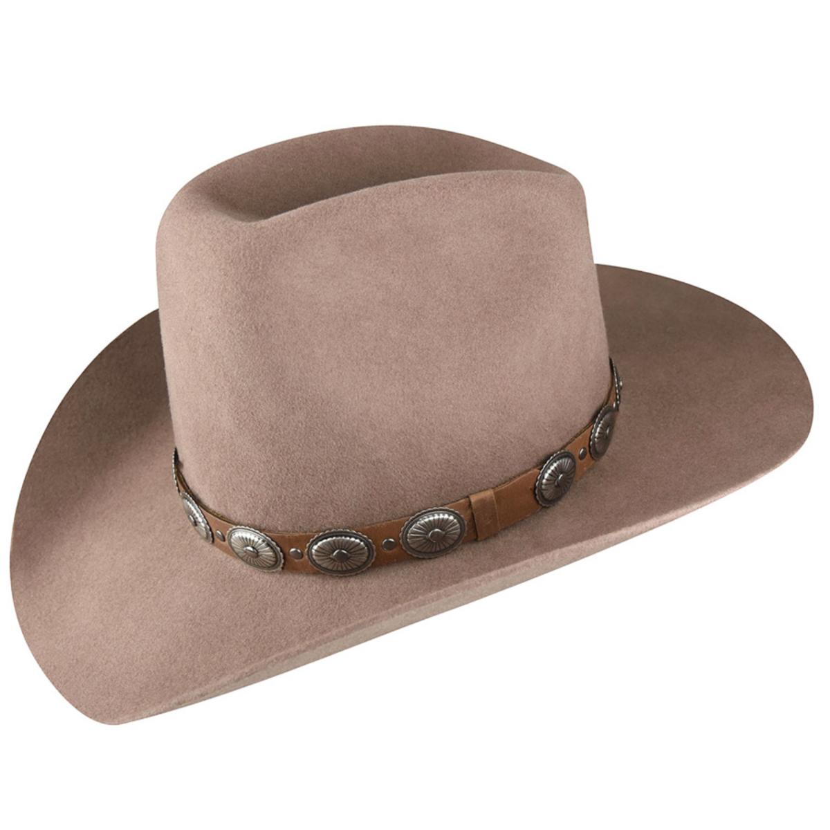 Bollman Hat Company | Heritage Collection 1980s Urban Wool Felt Western Hat | 130096 | lead | MOLE