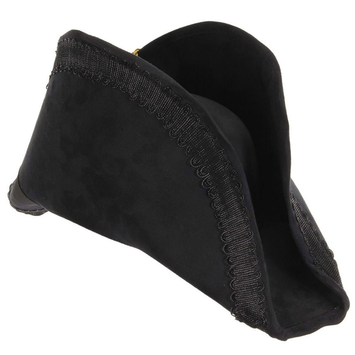 Elope | Admiral Bicorn Military Hat | 190230 | detailone | BLACK