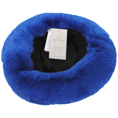 BRIXTON HATS | Dion Faux Fur Winter Bucket Hat | 185556 | under | CYBER BLUE