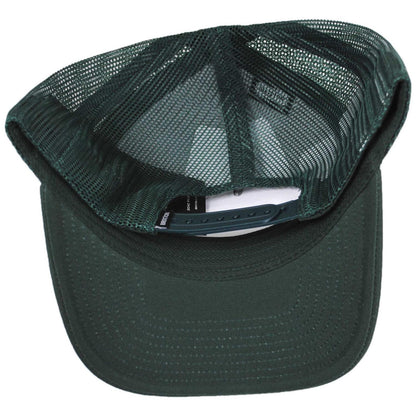 BRIXTON HATS | Fremont NetPlus Mesh Trucker Snapback Baseball Cap | 201896 | under | PRIMAL GREEN/PRIMAL GREEN