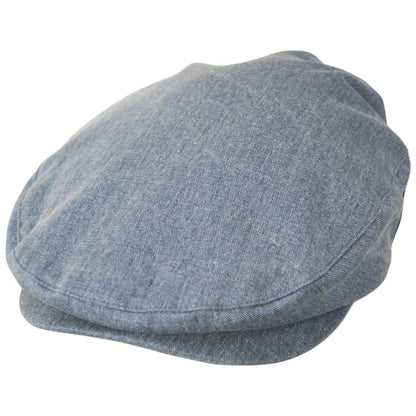 BRIXTON HATS | Barrel Alpha Cotton Ivy Cap | 161579 | lead | LIGHT STONE WASH DENIM