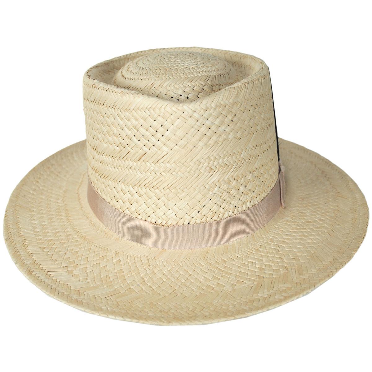 Bailey 1922 | Alix Panama Straw Fedora Hat | 127749 | front | NATURAL