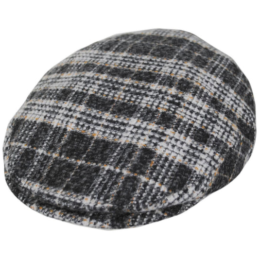 Bailey 1922 | Axel Plaid Earflap Ivy Cap | 167238 | lead | BLACK PLAID