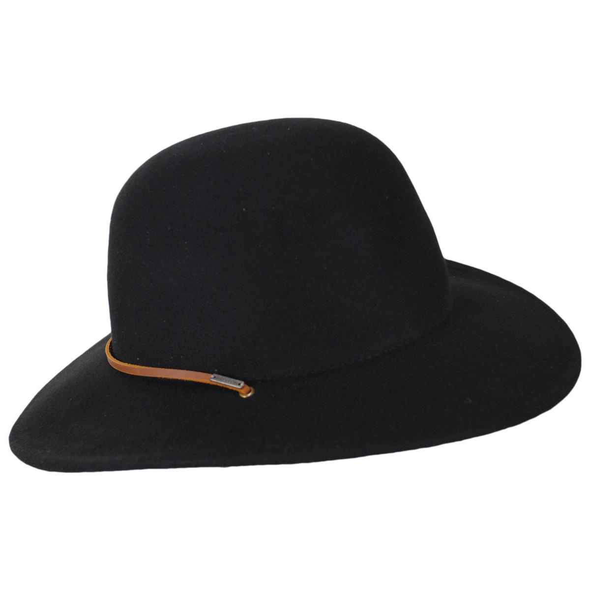 BRIXTON HATS | 20th Anniversary Tiller Wool Felt Hat | 135606 | profile | BLACK