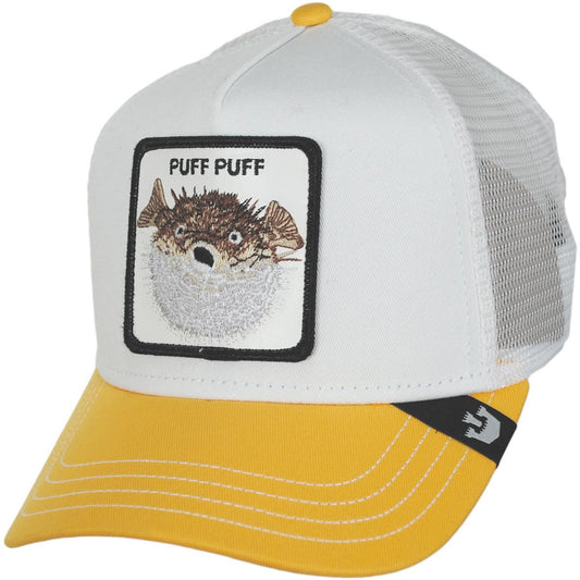 Goorin Bros | Puff Mesh Trucker Snapback Baseball Cap | 200446 | lead | YELLOW