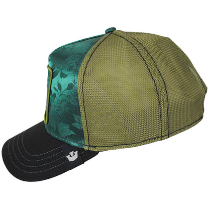 Goorin Bros | Belize Toucan Jacquard Mesh Trucker Snapback Baseball Cap | 200762 | profile | VOID