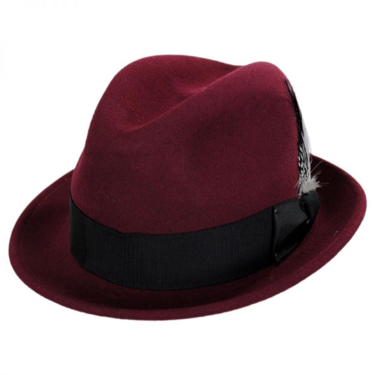 Bailey 1922 | Tino Wool LiteFelt Trilby Fedora Hat | 130008 | lead | PORT