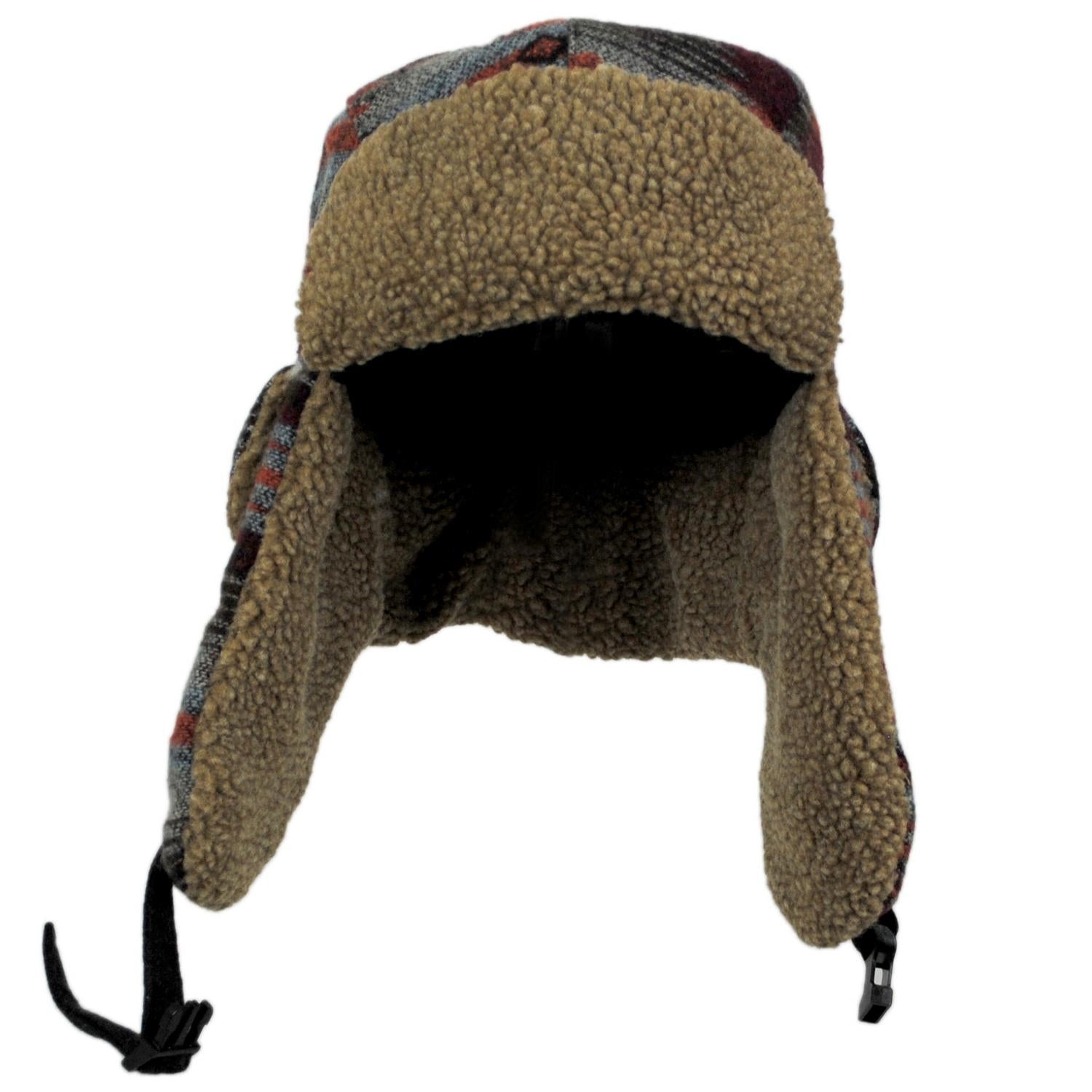 Scala | Shauna Southwestern Trooper Hat | 106456 | front | RED