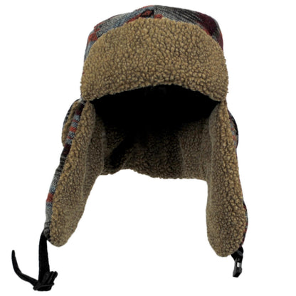 Scala | Shauna Southwestern Trooper Hat | 106456 | front | RED