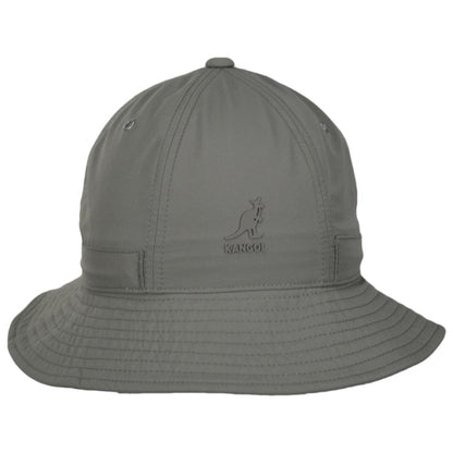 Kangol | Park Life Nylon Casual Bucket Hat | 185825 | front | WARM GREY