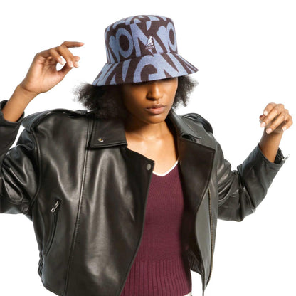 Kangol | Superfan Lahinch Bucket Hat | 185849 | lsfone | COCOA POWDER