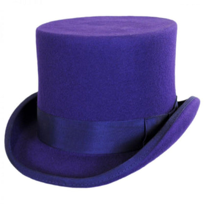 Scala | Wool Felt Top Hat | 190123 | lead | PURPLE