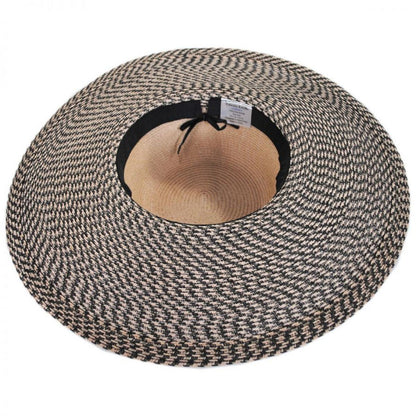 Karen Keith | Resort Straw Swinger Wide Brim Hat | 102217 | under | MULTI
