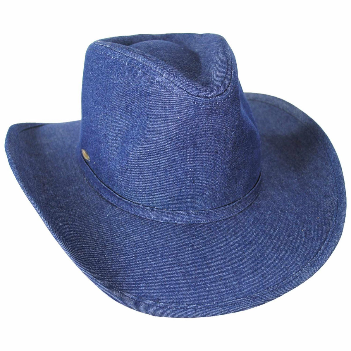 Scala | Cassie Denim Western Hat | 106451 | lead | DENIM