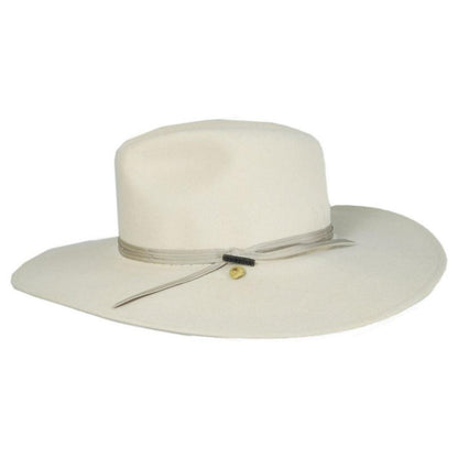 Stetson | Holden Crushable Wool Felt Aussie Hat | 130724 | profile | SILVERBELLY