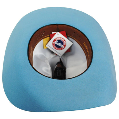 Bailey Western | Lightning Wool and Angora Felt Cowboy Hat - Fashion Colors | 130022 | under | DUSK BLUE