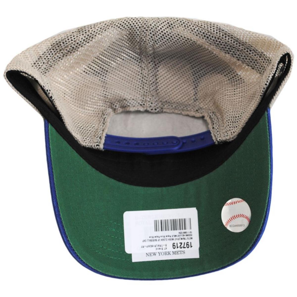 47 Brand | New York Mets Trawler 47 Mesh Clean Up Baseball Cap | 203366 | under | ROYAL