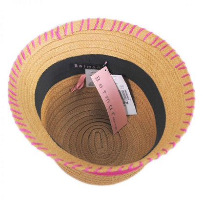 Betmar | Kiki Toyo Straw Cloche Hat | 101117 | under | HONEY