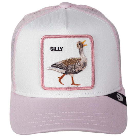 Goorin Bros | Kid's So Silly Trucker Snapback Baseball Cap | 508923 | front | WHISPER
