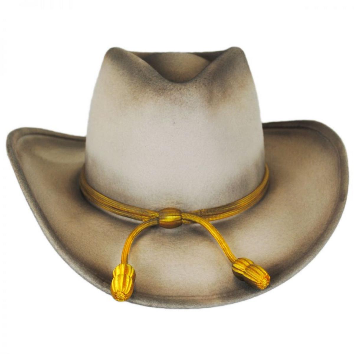 John Wayne The Fort Wool Felt Crushable Western Hat โ Village Hat Shop