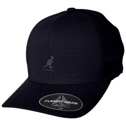 Kangol | Flexfit Delta Tech Fitted Baseball Cap | 201189 | lead | BLACK