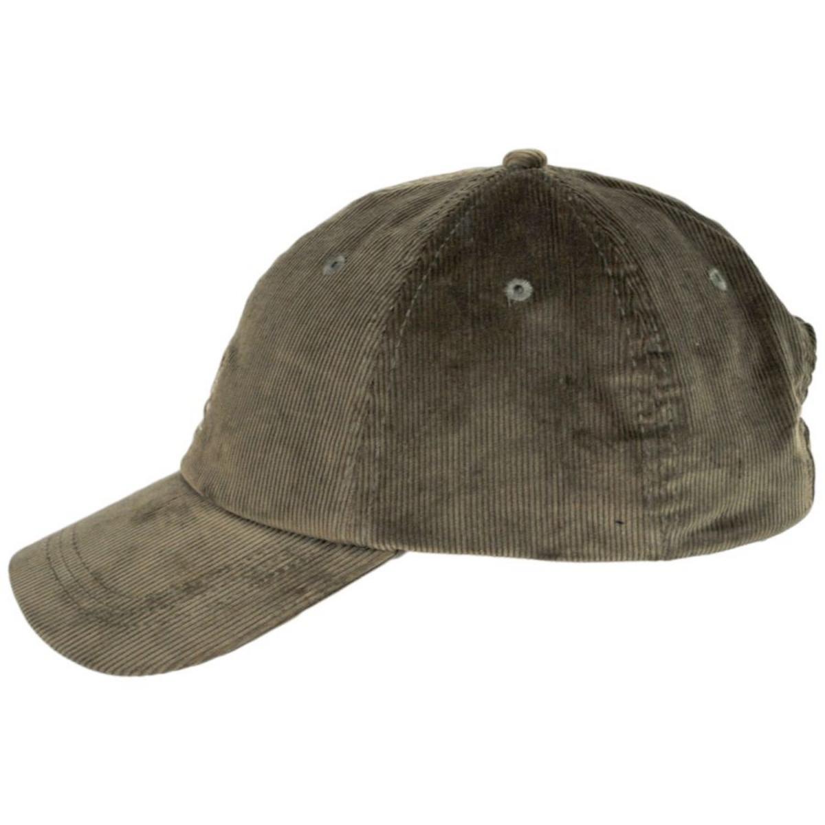 Kangol | Logo Corduroy Strapback Baseball Cap Dad Hat | 201182 | profile | NICKEL