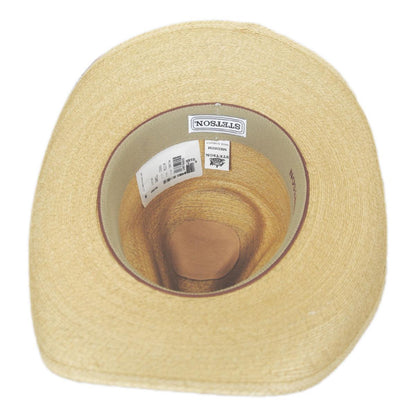 Stetson | Stetson Sawmill Palm Leaf Straw Western Hat | 126969 | under | TOASTED