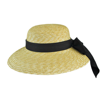 Wholesale Milan Straw Boater Sun Hat B2B Pre-Pack