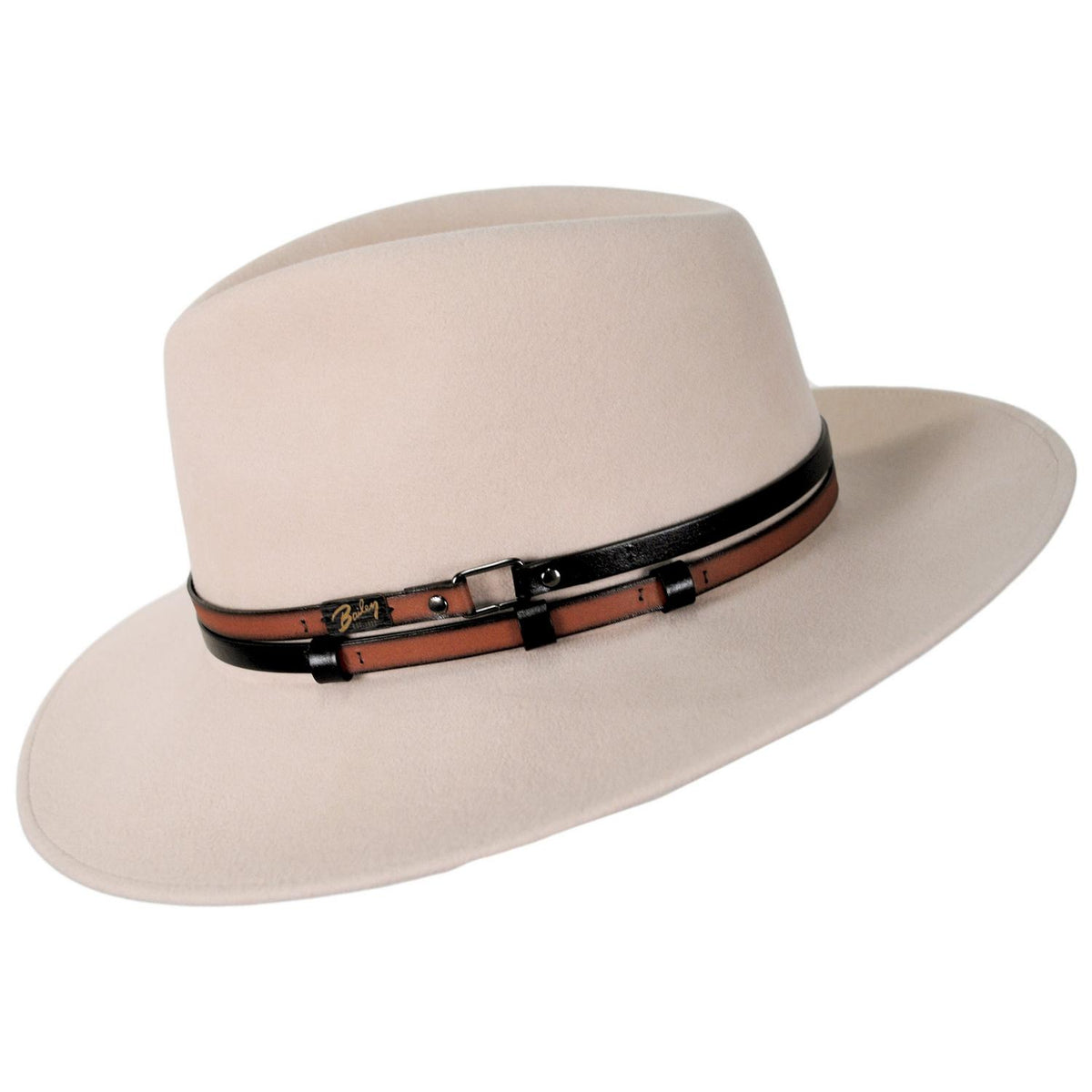Bailey 1922 | Stedman Elite Velour Wool Felt Fedora Hat | 130344 | profile | MOJAVE DESERT